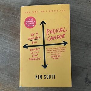 Radical Candor by Kim Scott - softcover paperback Book